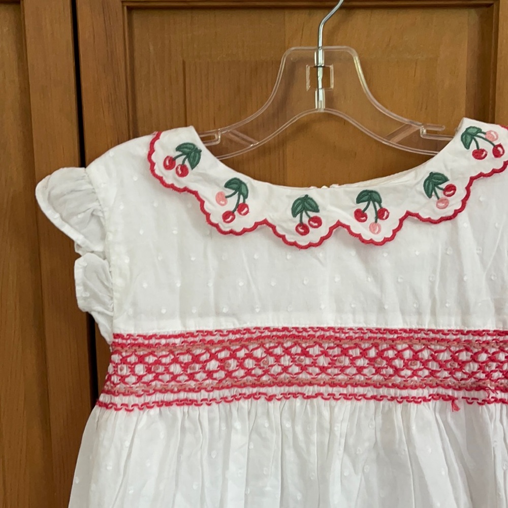 Mini Boden cherry dress